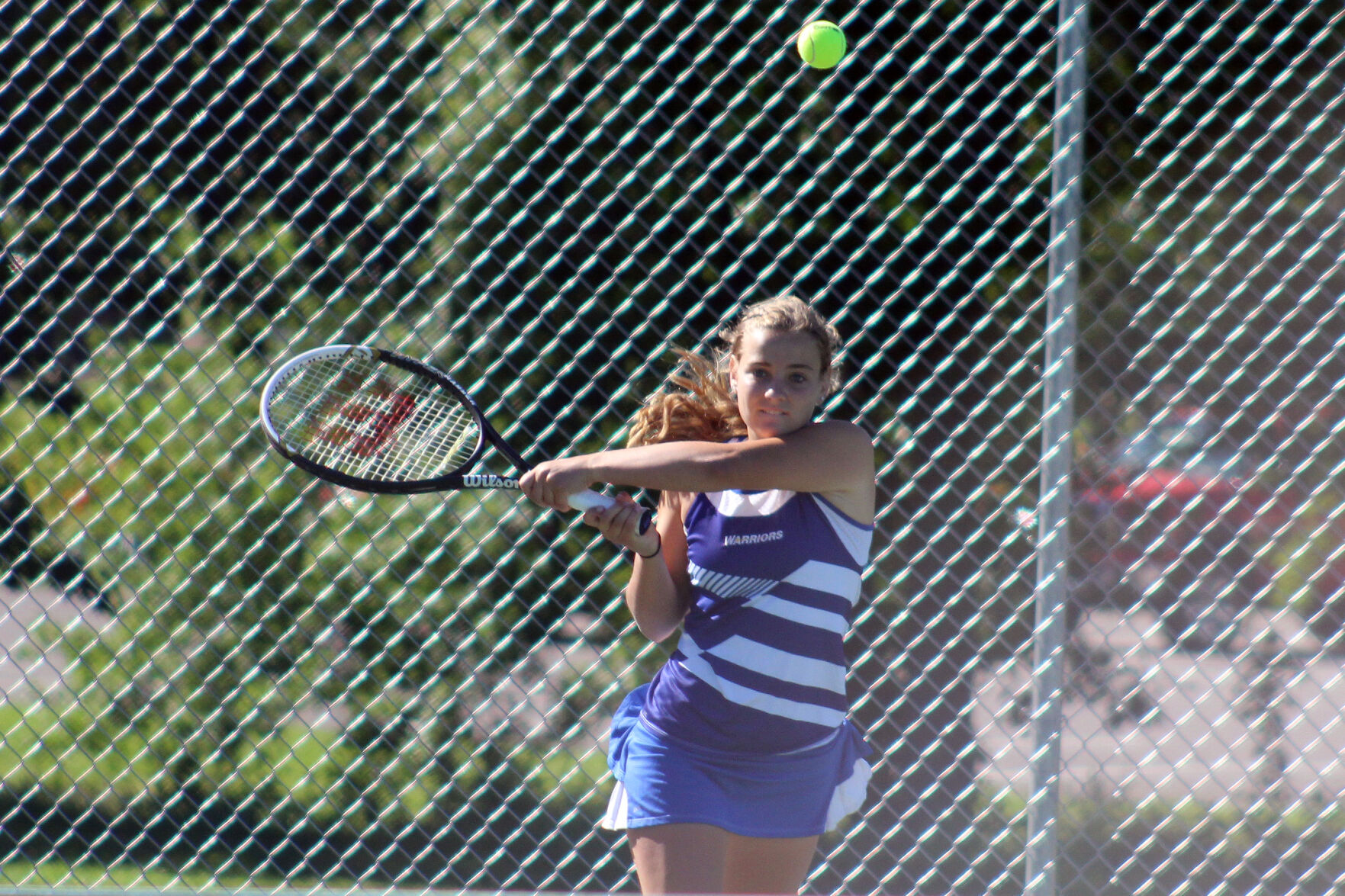 Rice Lake girls tennis at Barron 8-29-20